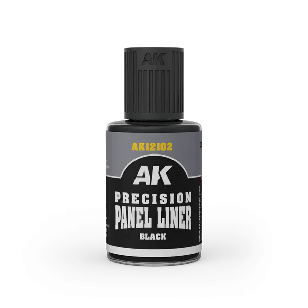 Hovedbilde Precision Panel Liner Black 30ml (AK)