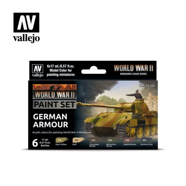 Hovedbilde Vallejo German Armour Paint Set