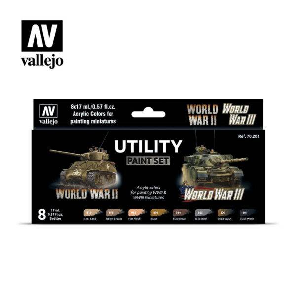 Hovedbilde Vallejo Utility paint set WWII & WWIII