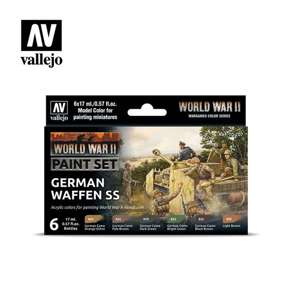 Hovedbilde Vallejo Waffen SS paint set