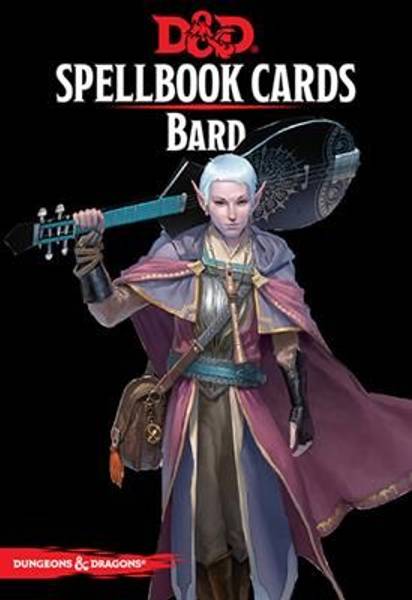 Hovedbilde D&D Spellbook Cards Bard (GF 9)