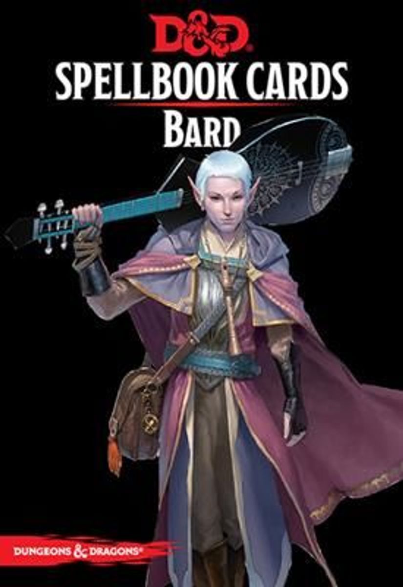 D&D Spellbook Cards Bard (GF 9)