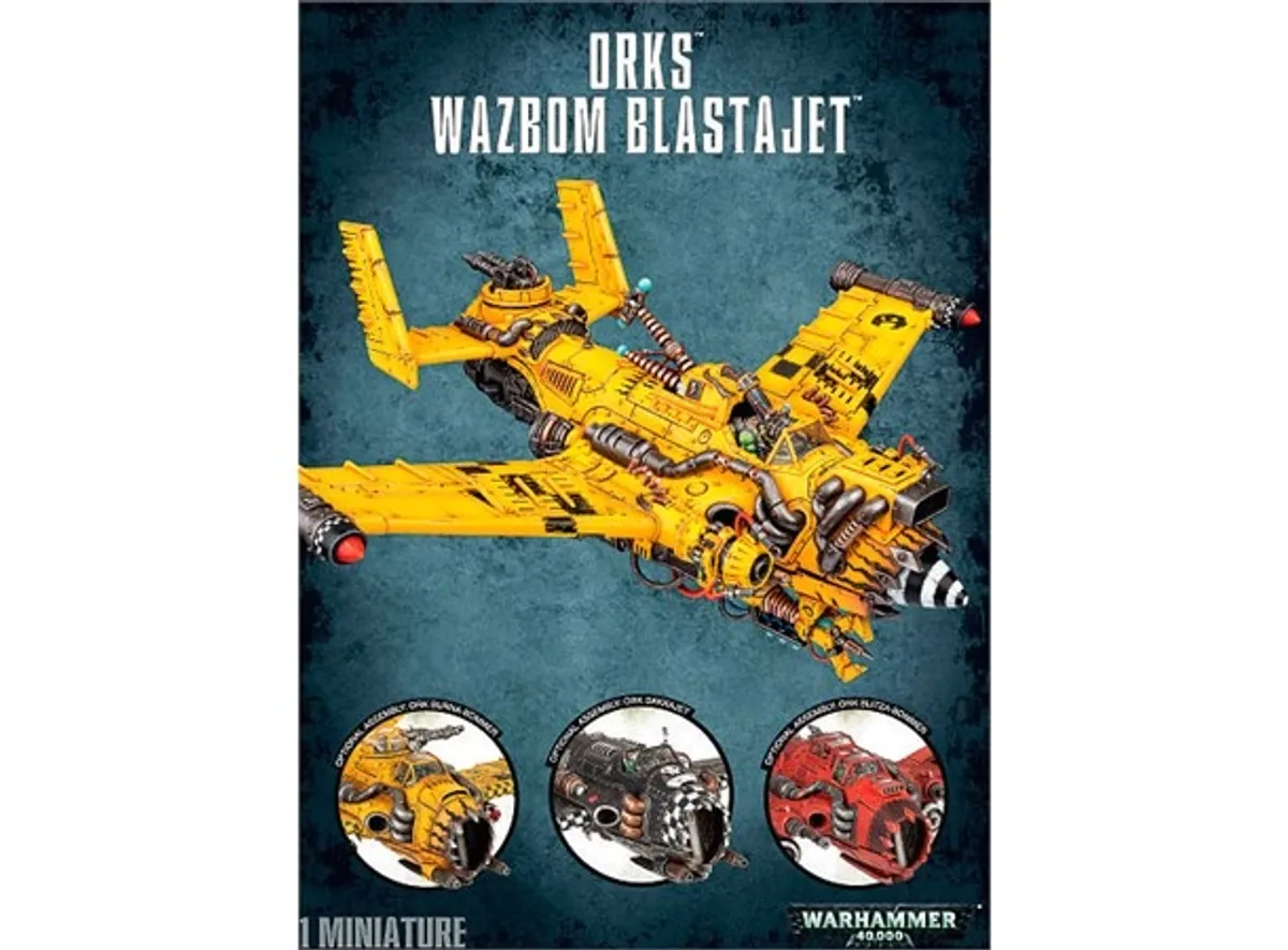 Orks: Dakkajet/Wazbom Blastajet/Burna-Bommer/Blitza-Bommer
