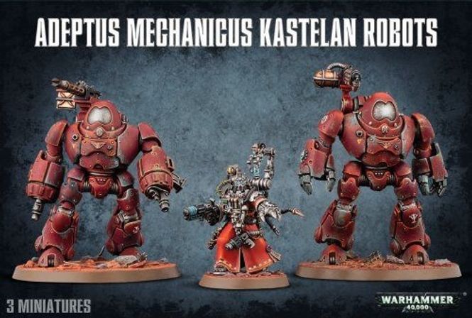 Hovedbilde Adeptus Mechanicus: Kastelan Robots