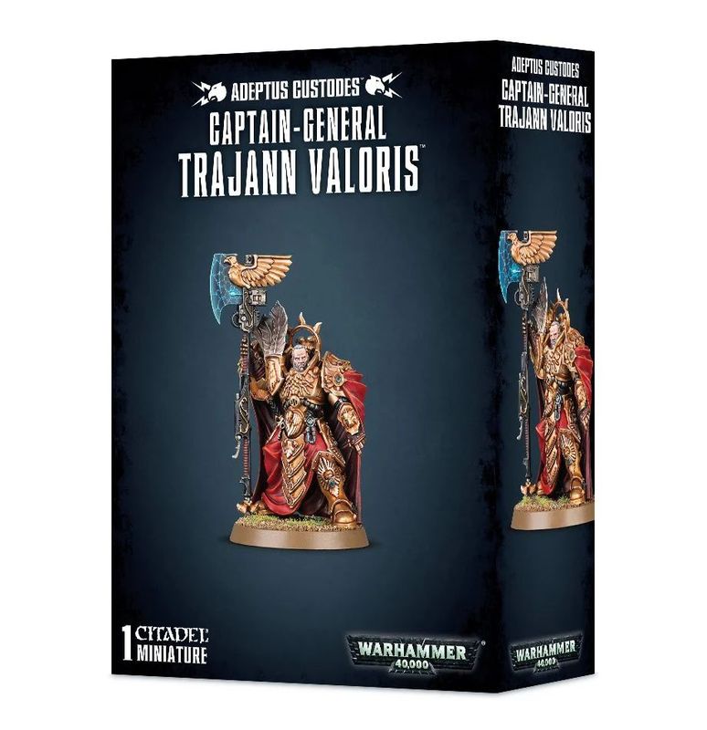 Adeptus Custodes: Captain-General Trajann Valoris