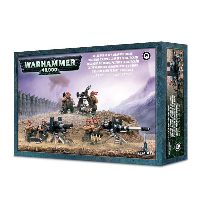 Hovedbilde WEB Astra Militarum: Catachan Heavy Weapon Squad