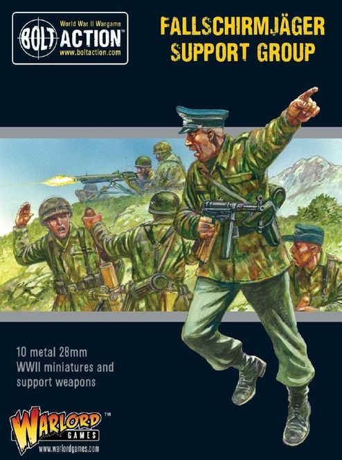 Hovedbilde German Fallschirmjäger Support Group (Warlord)