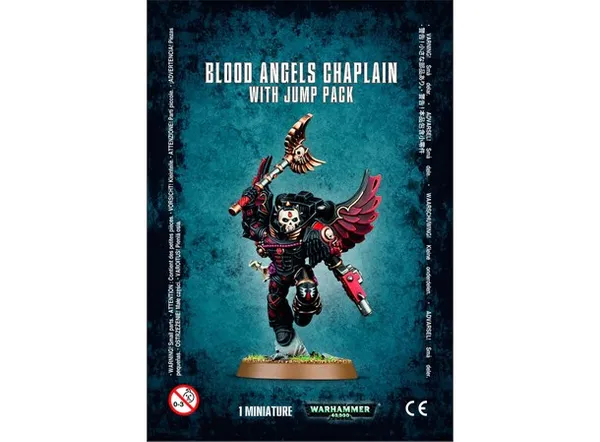 Hovedbilde Blood Angels: Chaplain with Jump Pack