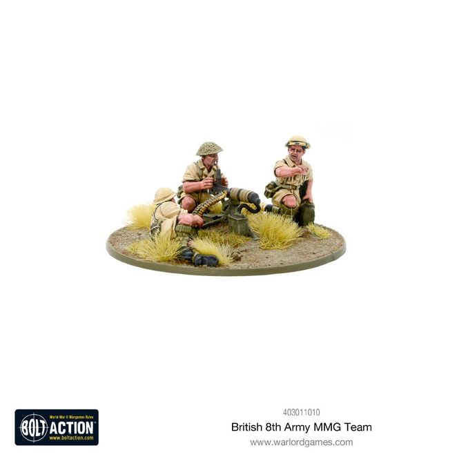 Hovedbilde British 8th Army MMG Team
