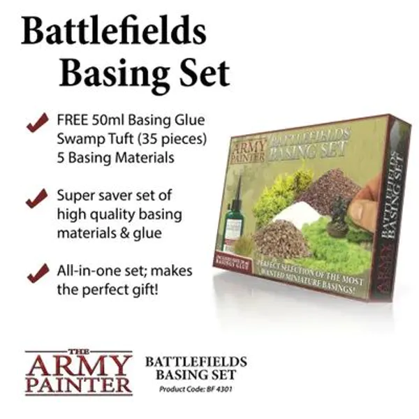 Hovedbilde Battlefield Basing Set (Army Painter)