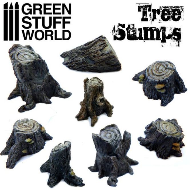 Hovedbilde GSW Resin Tree stumps