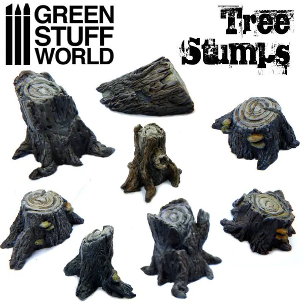 Hovedbilde GSW Resin Tree stumps