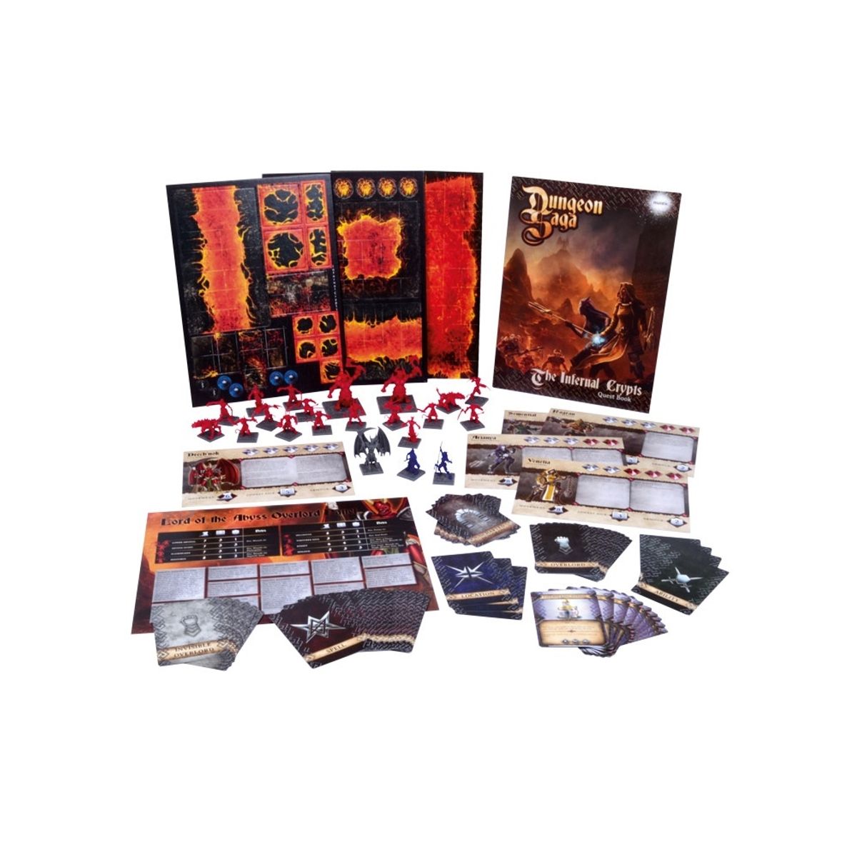 Dungeon saga The infernal crypt
