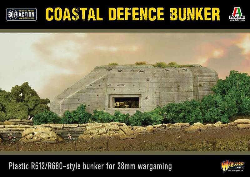 Coastal Defence Bunker 28mm (Warlord)