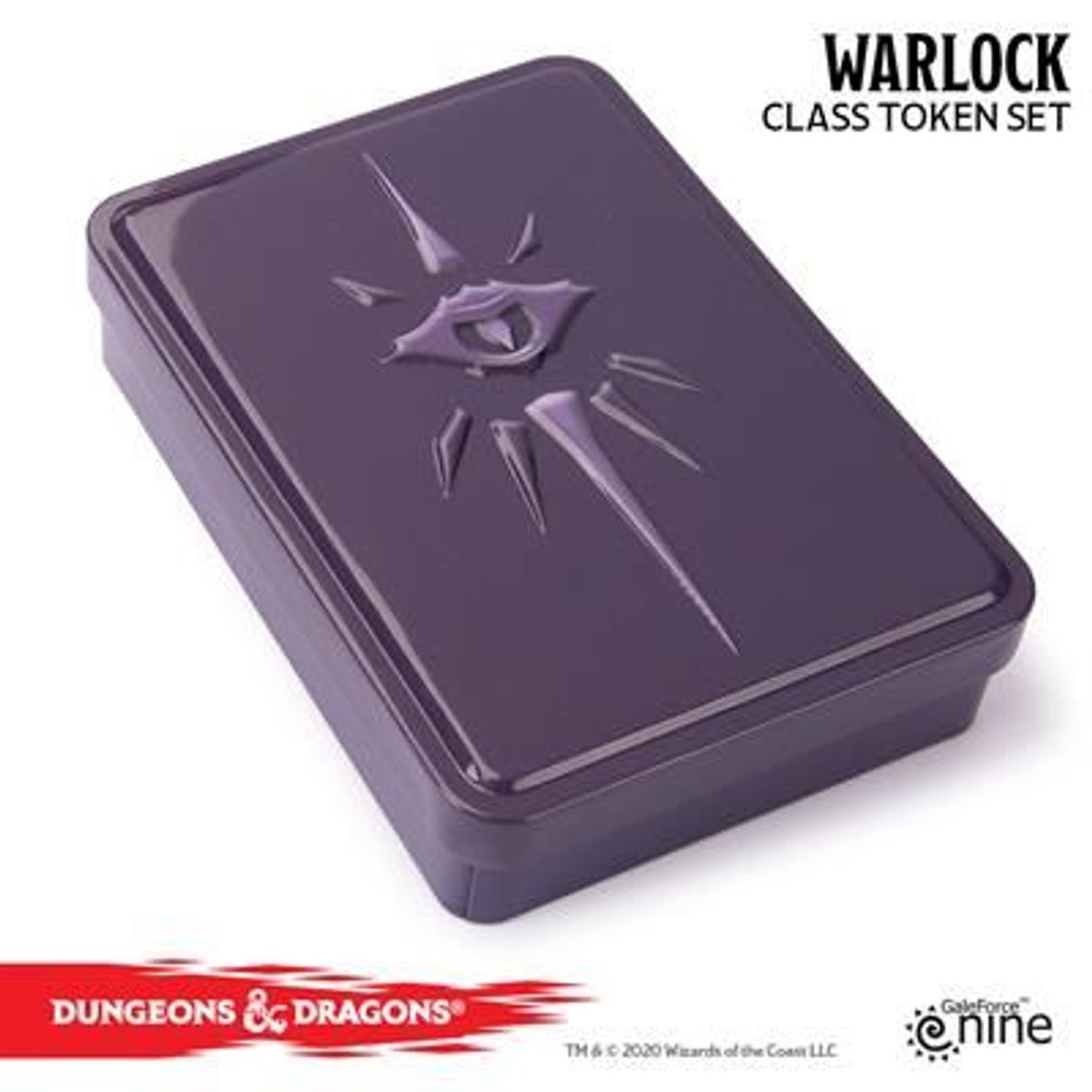 D&D Warlock Token Set Tin