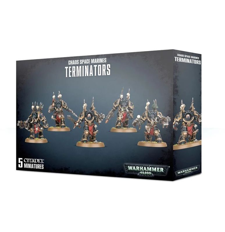 Chaos Space Marines: Chaos Terminators Squad