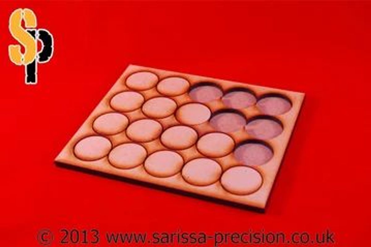 2x2 Conversion tray for 20mm round bases