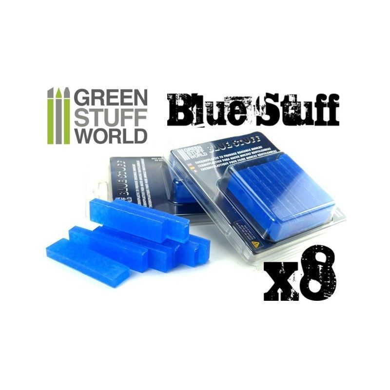 GSW Blue stuff molds (8 bars)
