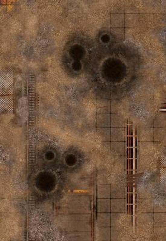 44x30 G-Mat: Fallout Zone (Gamemat.eu)