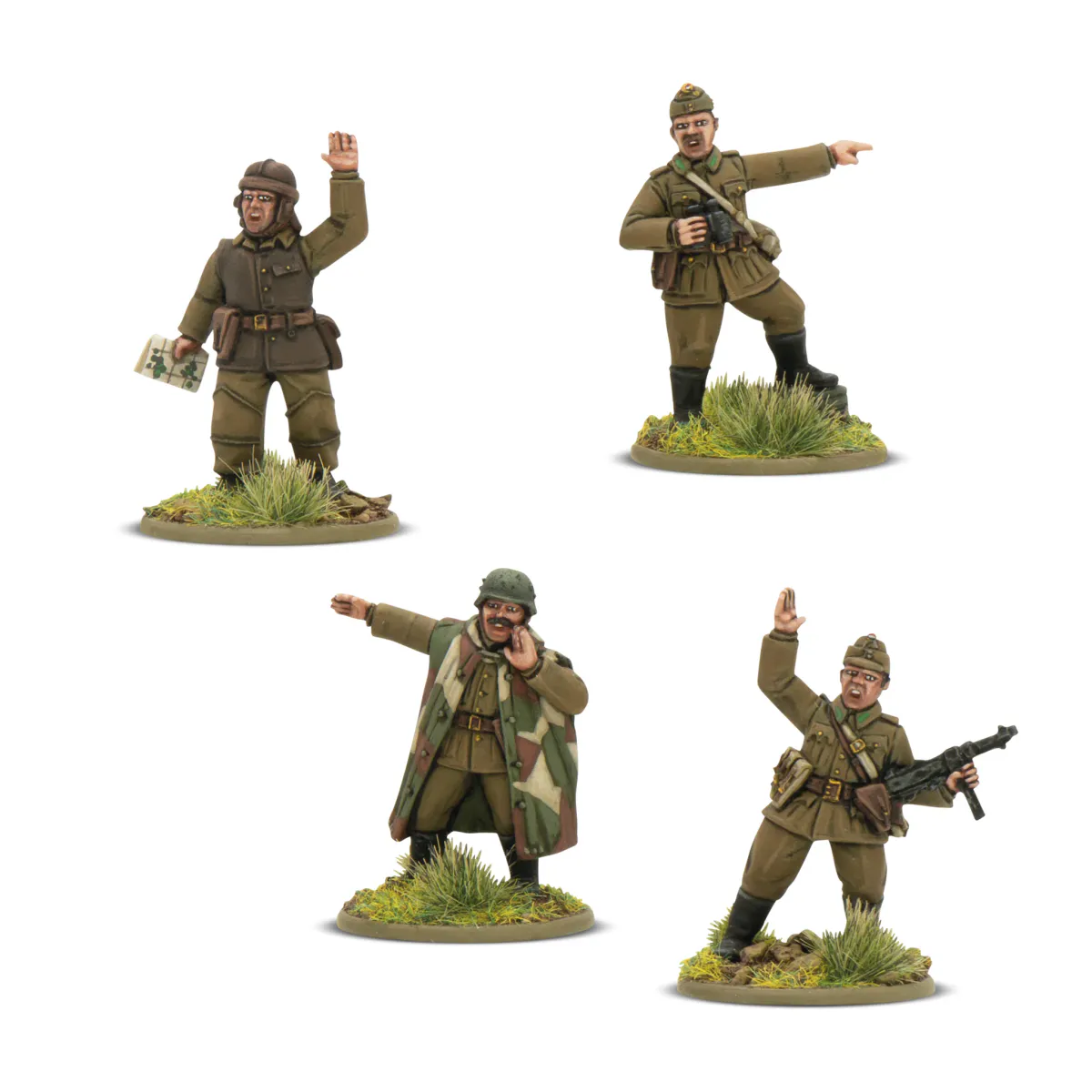 Hungarian Army Platoon Commanders (Warlord)