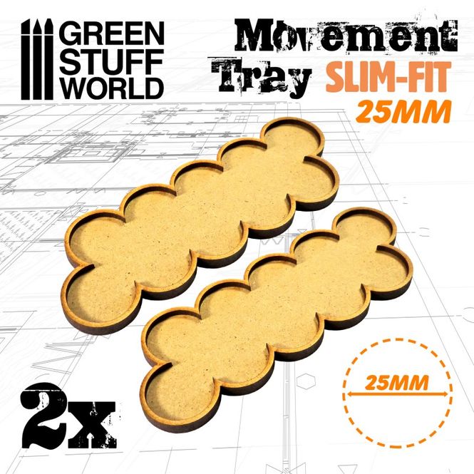 Hovedbilde GSW Movement Trays Slim-Fit 25mm 10 bases (2)