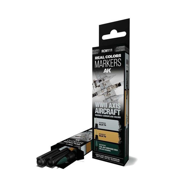 Hovedbilde WWII Axis Aircraft Squiggle Camouflage Colors ...