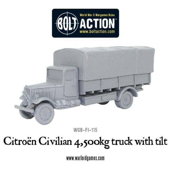Hovedbilde Citroen Civilian 4,500Kg Truck with Tilt