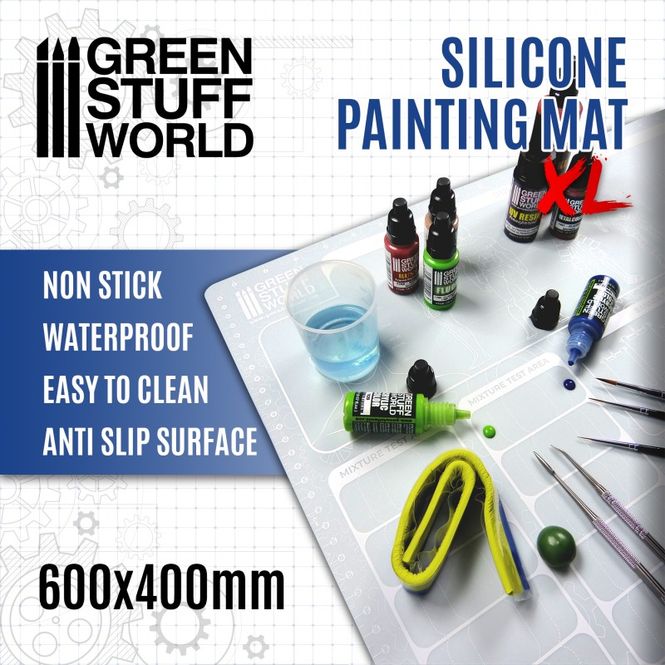 Hovedbilde GSW Silicone Painting Mat 600x400mm