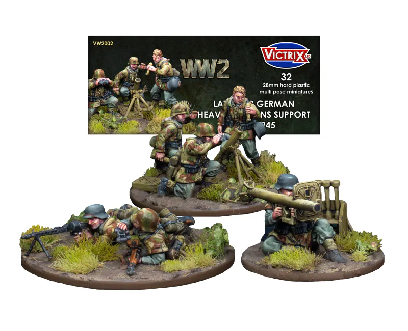 WW2 Late War German Heavy Weapons Support (Victrix)