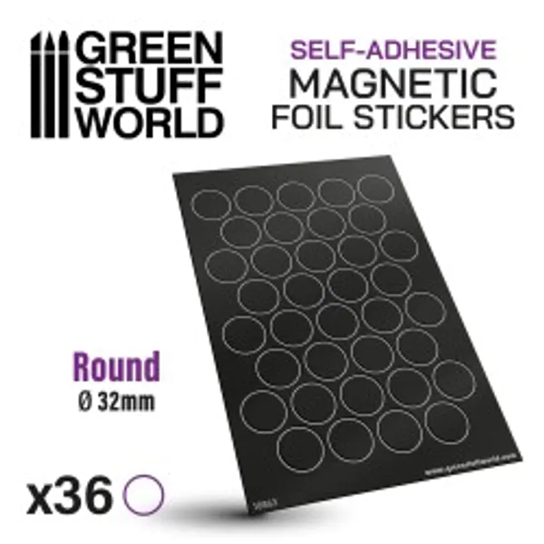 Hovedbilde GSW Round 32mm Self-Adhesive Magnetic Base