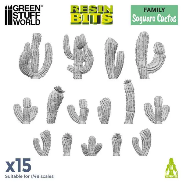 Hovedbilde GSW Resin Plants - Saguaro Cactus