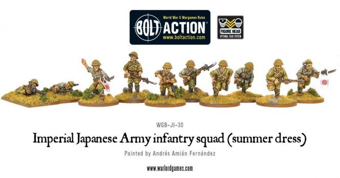 Hovedbilde Japanese Army Infantry Squad in Summer Dress ...