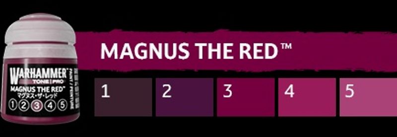 BUNDLE Warhammer Tone Pro Magnus the Red (Alle 5)