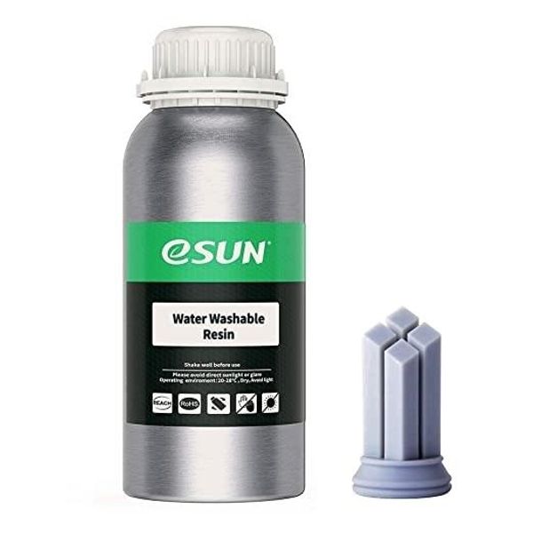 Hovedbilde eSun Water Washable Resin 0.5kg - Black