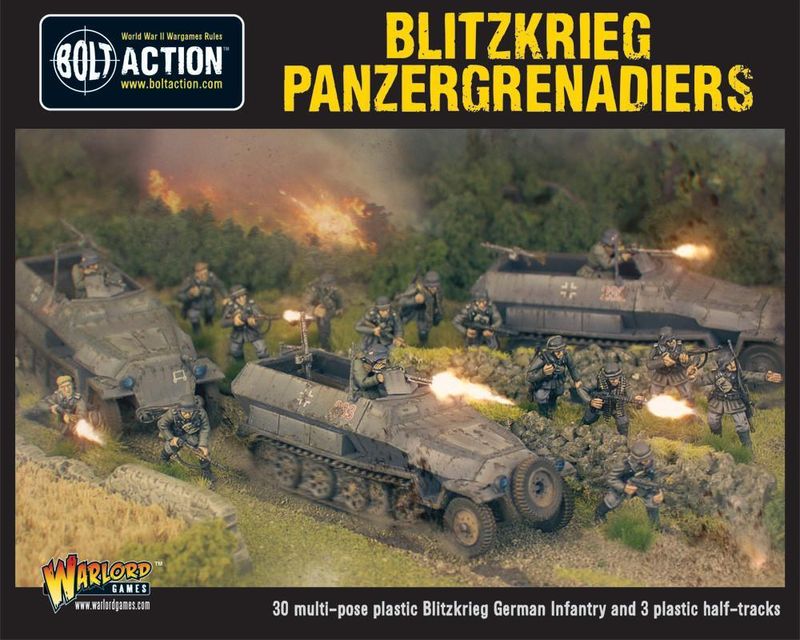 German Blitzkrieg Panzergrenadiers (Warlord)