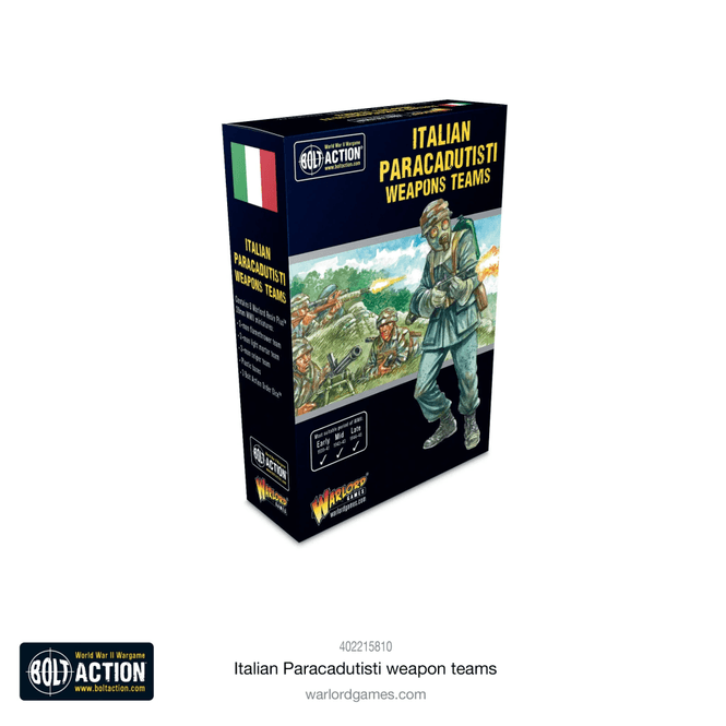 Hovedbilde Italian Paracadutisti Weapons Teams (Warlord)