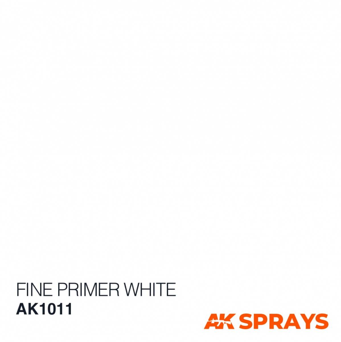 Fine Primer White Spray 400ml (AK-Interactive)