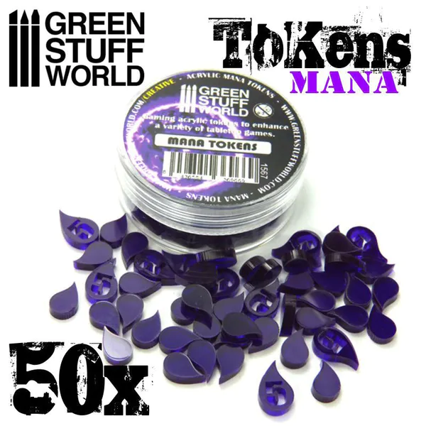 Hovedbilde GSW Gaming Tokens - Mana Drops (3mm)