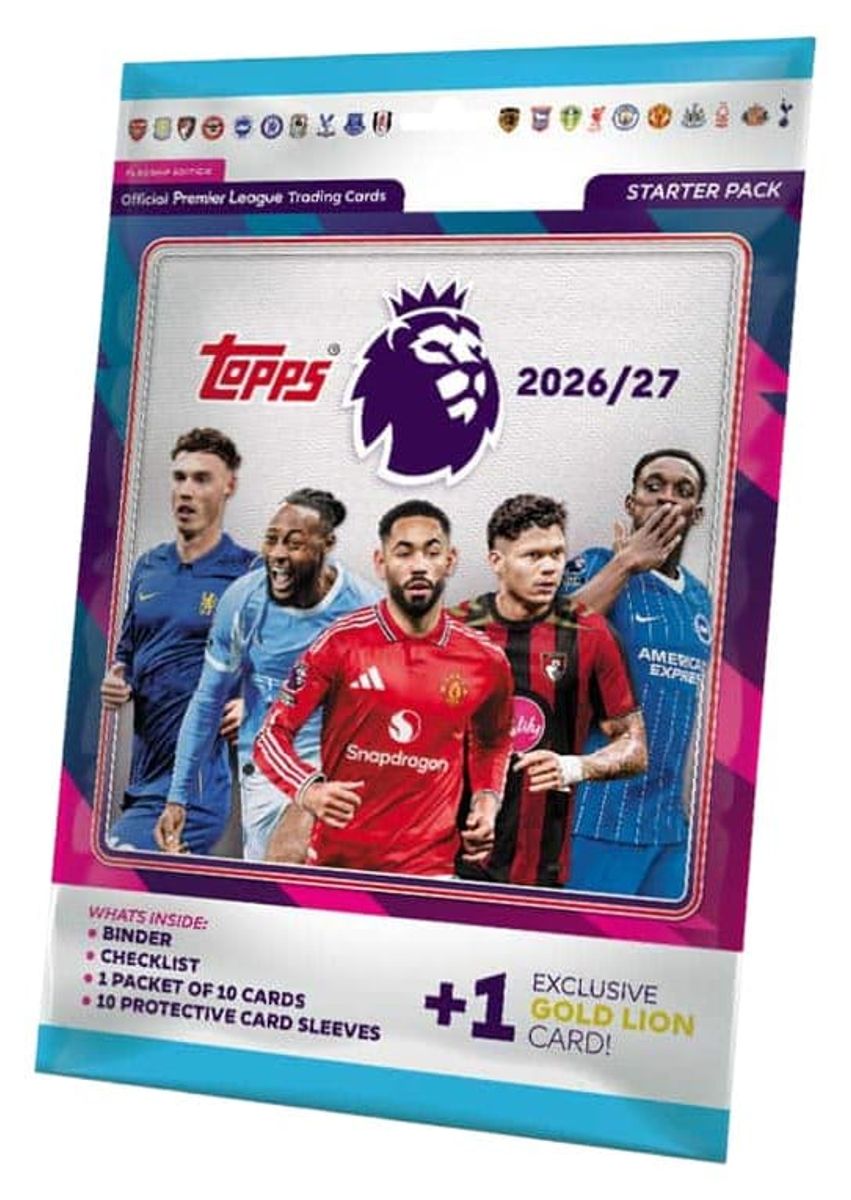 TOPPS Premier League 2026/2027 Trading Cards Starter Pack