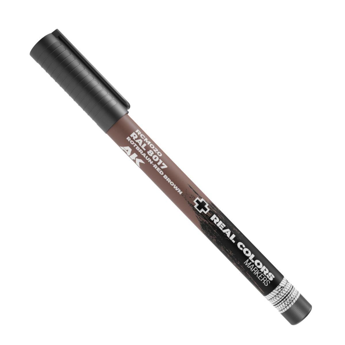 RAL 8017 Rotbraun-Red Brown (Real Colors Markers)