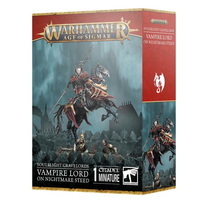 Hovedbilde Soulblight Gravelords: Vampire Lord On Nightmare ...