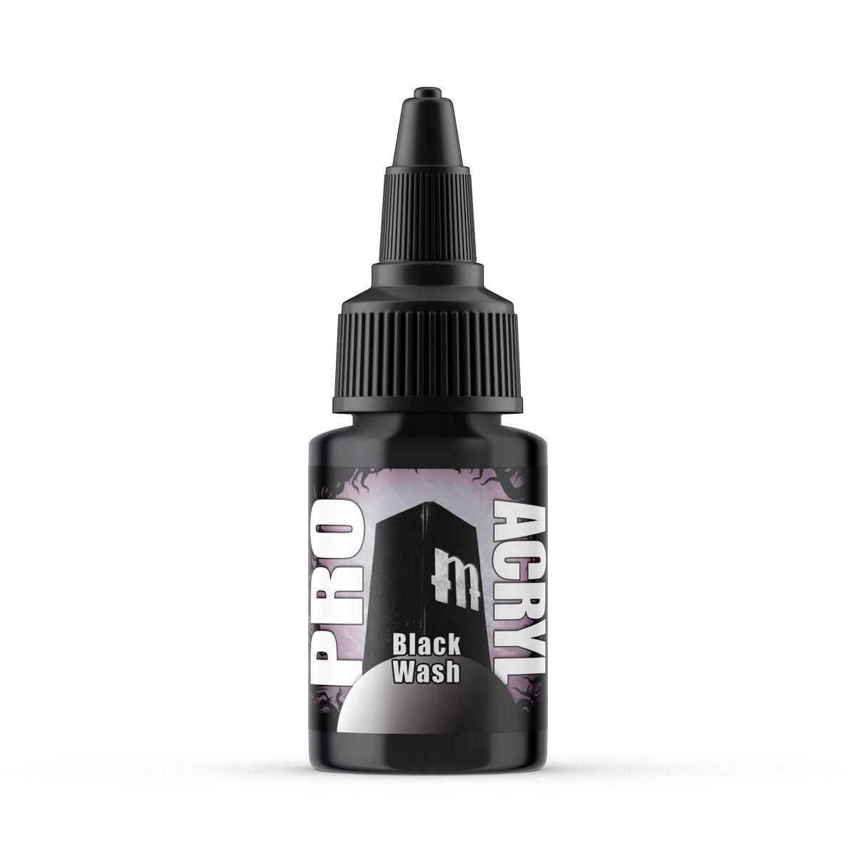 Pro Acryl Black Wash (Monument Hobbies)