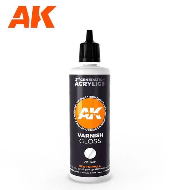 Hovedbilde Varnish Gloss 100ml (AK-Interactive)