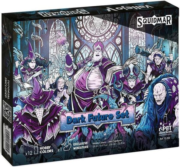 Hovedbilde Vallejo Dark Future Paint Set by Squidmar