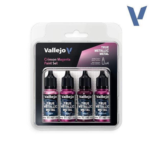 Hovedbilde Vallejo True Metallic Metal - Crimson Magenta ...
