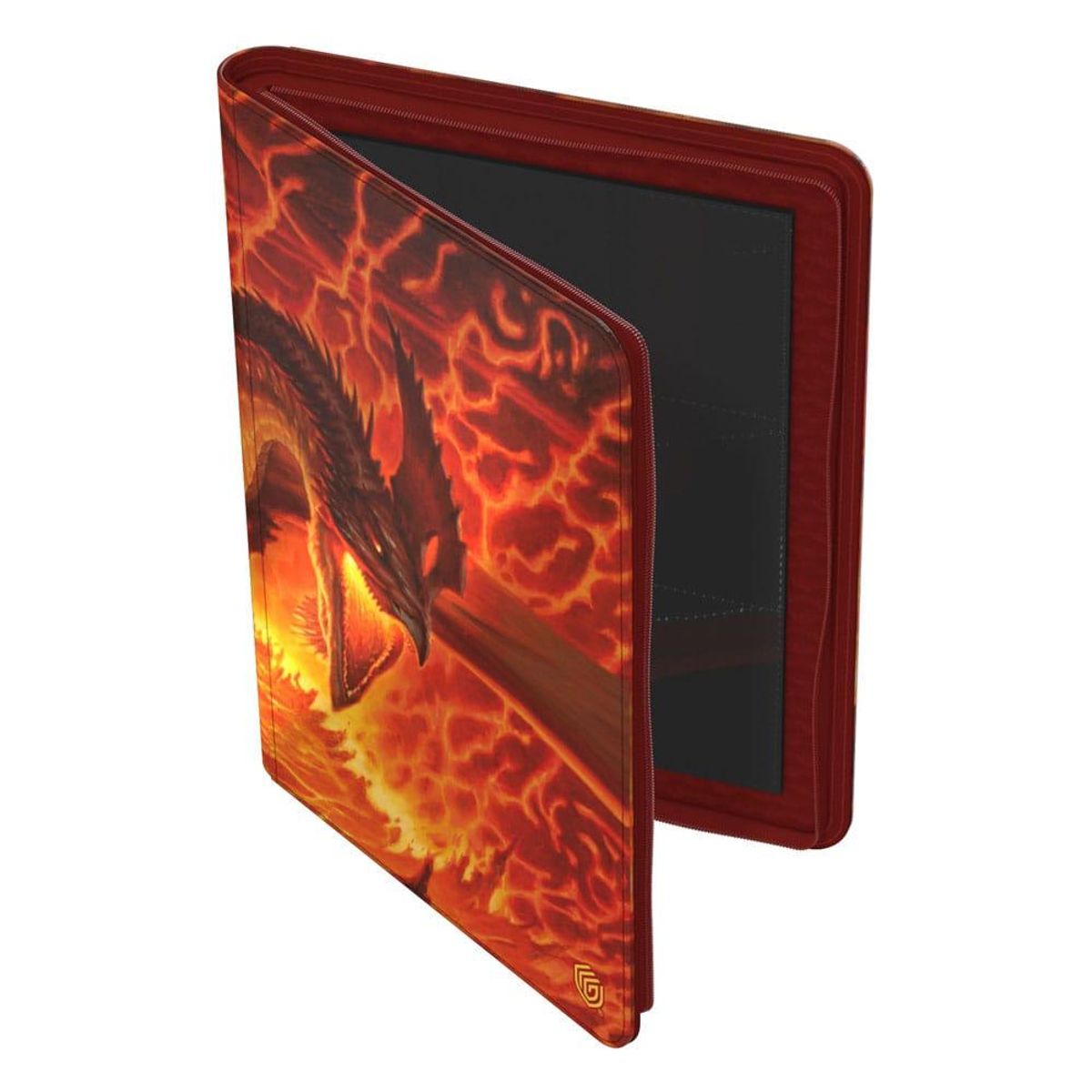 Zipfolio 360 Tarkir: Dragonstorm - Magmatic Hellkite 18-pocket XenoSkin (UG)