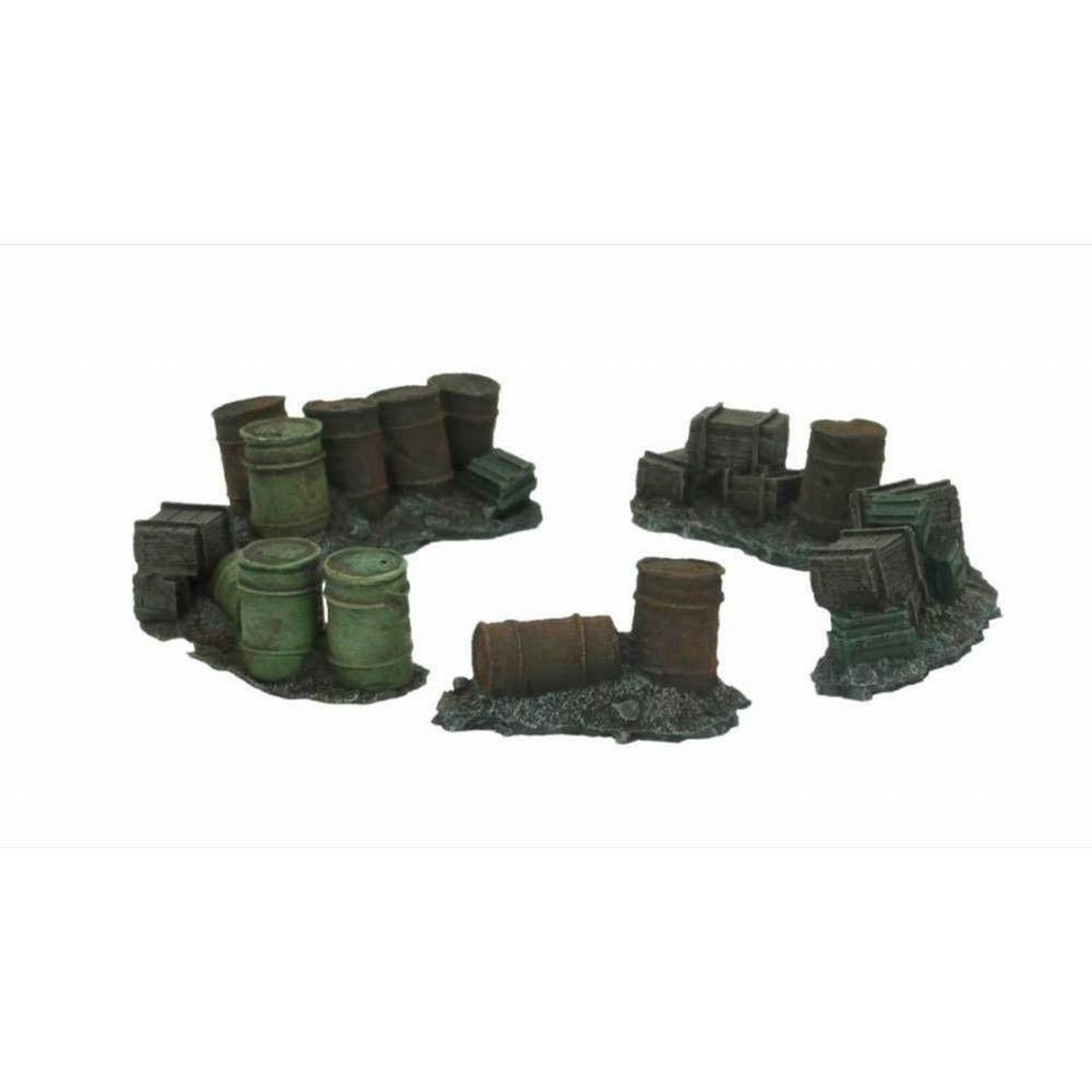 Kraken Wargames: Scrap Supply Set w/Scenic Base