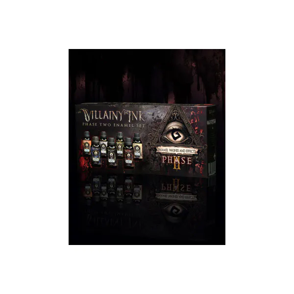 Hovedbilde Villany Ink Enamel - Phase Two Set V3 (7 x 30ml)