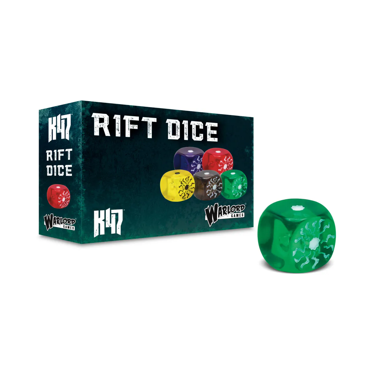 Konflikt '47 Rift Dice Green (Warlord)