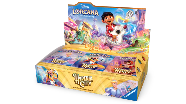Hovedbilde Lorcana Hyperia City Booster Display (Set 14)